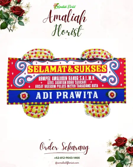 Papan Bunga Ucapan Selamat Jatirogo